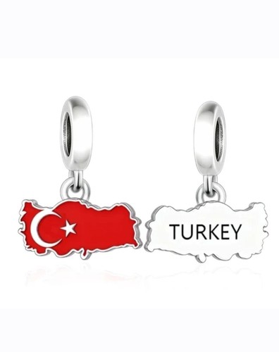 Turkey country map flag - turkey,