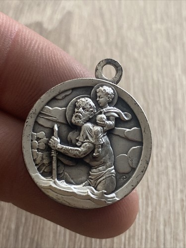 Ancien pendentif métal - pendentif, en