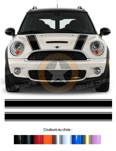 Bandes capot pour mini - x,