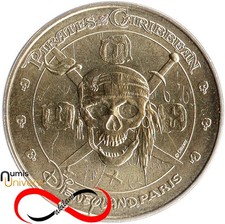 Médaille Souvenir Monnaie de Paris 2025 - Disneyland - Pirates of the Caribbean