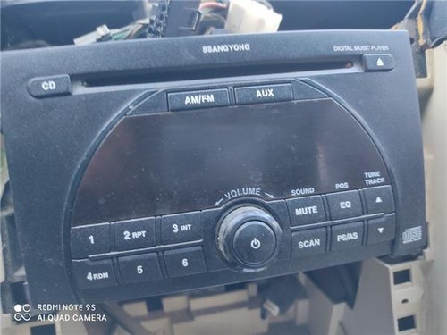 Radio ssangyong rexton 2003 - ssangyong,