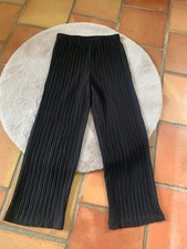Pantalon noir large fluide