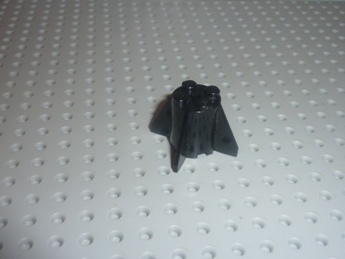 Lego black brick x 2 - black,