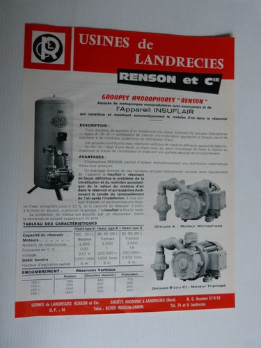 Prospectus catalogue agricole - ,