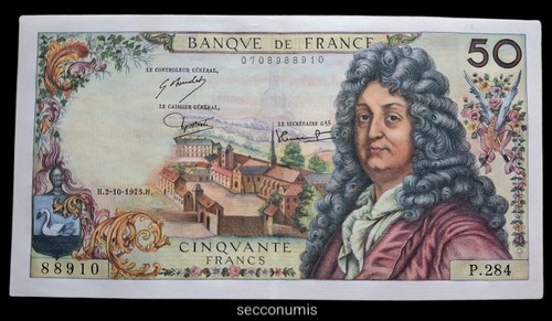 Francs racine 10 - francs, 2-10-1975
