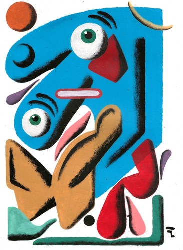 Art contemporain peinture