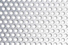 Tôle perforée acier galvanisée épaisseur 1,5/2 ou 3mm, dimensions aux choix