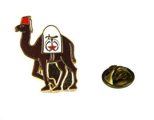 6030675 camel lapel - pin, shrine
