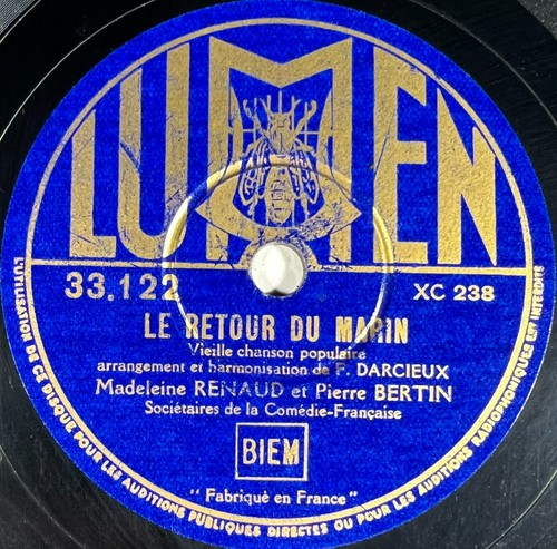 Madeleine renaud pierre - renaud, &