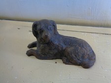 ancien chien fonte serre livre