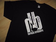 Harless Brothers Tee - Autograph Nick Harless Guitar Concert Music T Shirt XXLrg