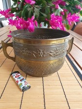 Cache Pot en Laiton Vintage