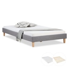 Lit double 140x200 - , matelas