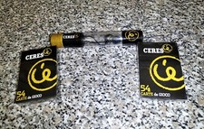 Lot 3 Gadget Publicitaires Bière Ceres 2 Mazzi De Cartes Écouteurs Neuf