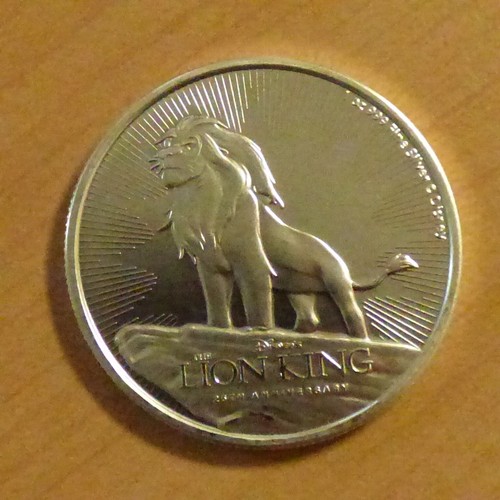 Niue king lion 2019 silver - lion,