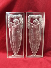 Paire De Plaques Art Deco 1930 Vincent HETTIER