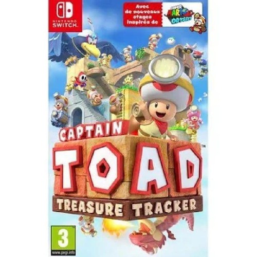 Jeu nintendo captain toad - nintendo,