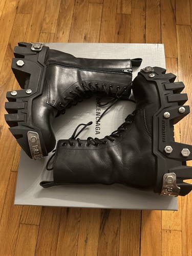 Balenciaga black leather - black,