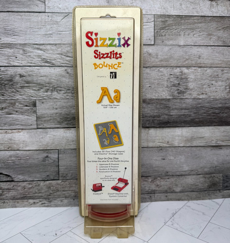 Sizzix sizzlits alphabet sets - sizzix,