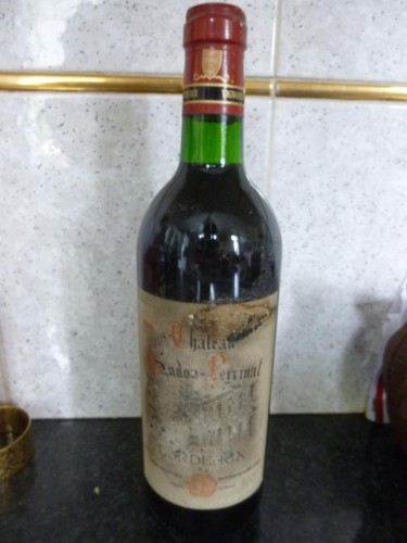 Bouteille vin rouge - bouteille, bordeaux