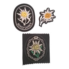 Lot de 3 Edelweiss de bras et