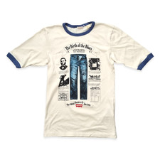 New LVC Levi's Vintage Clothing 1970s Ringer Tee XS SS23
