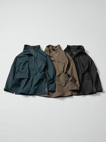 Uniqlo utility short coat - short,