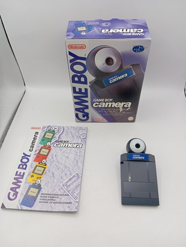 Jeu game boy camera - gb, bleue