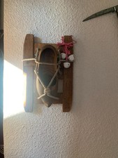 Raquettes anciennes bois avec