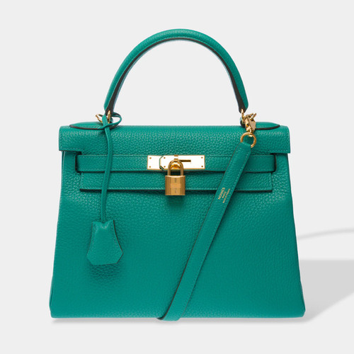 Sac hermes kelly cuir - 28,