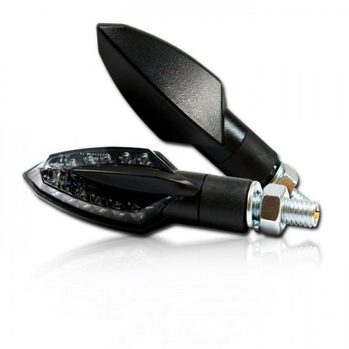 Led mini clignotant argent - mini,