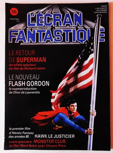 Ecran fantastique magazine - l'ecran,