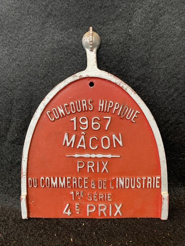 Chevaux plaque concours - chevaux,