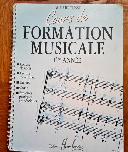 Cours formation musicale - de,