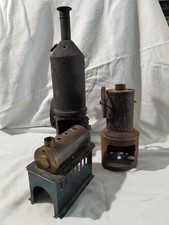 Lot de 3 épaves de machine à vapeur Bing, Plank et Weeden