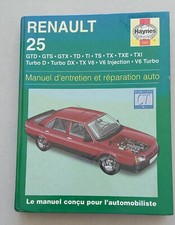 Revue technique Automobile Renault 25 GTD GTS GTX Turbo V6 ...