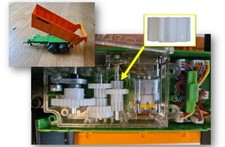 Roue Dentée 10 Dents Adapté pour Siku 6780 Essieu Tandem 1:3 2 Pignon