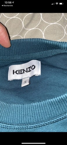 Sweat kenzo homme vert bleu - vert,