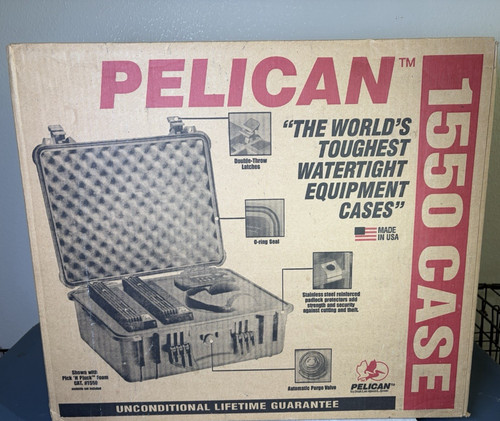Pelican 1550 black protector - pelican, black,