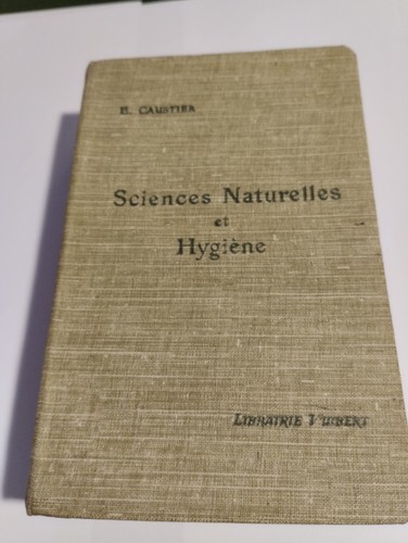 Livre scolaire ancien - , sciences
