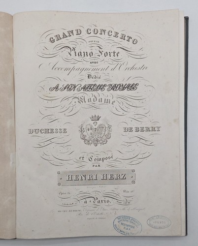 Receuil partitions 1830 - receuil, 5