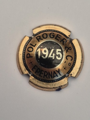 Rare capsule champagne pol - de,
