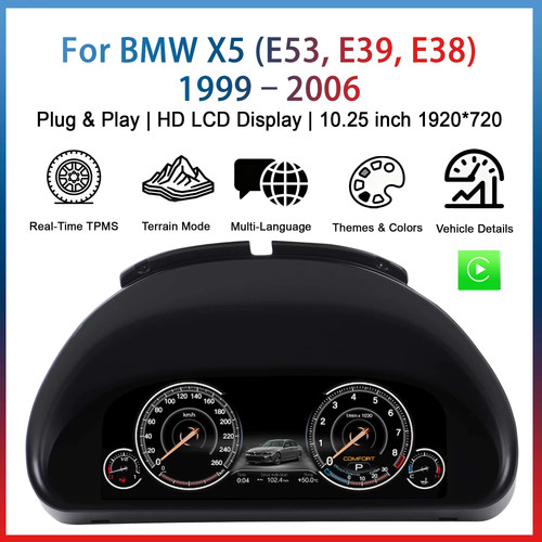 Digital instrument cluster for