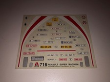 1/24 ITALERI DECALQUES POUR