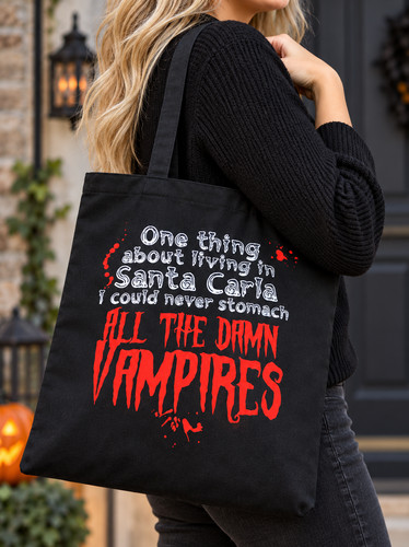Spooky kook tote bag vampires - spooky,