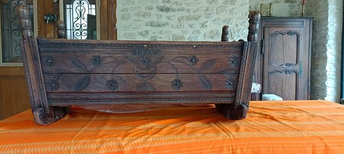 Ancien berceau breton 1897 - berceau, de