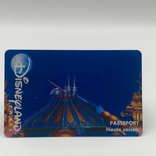 Disneyland Paris - Passeport Space Mountain- Entrée Billet Ticket - 1995