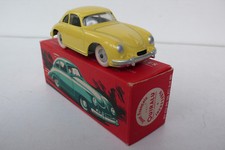 QUIRALU  PORSCHE 356 A COUPÉ  UNICOLORE  JAUNE  LOUIS SURBER  91 TRÈS BON ÉTAT 