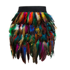 Plume Danse Jupe Mini Latin