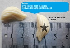 COPIES RESINE  STARLUX MOYEN AGE 6106 6119 QUEUE COURTE POUR CHEVAL CAPARAÇON